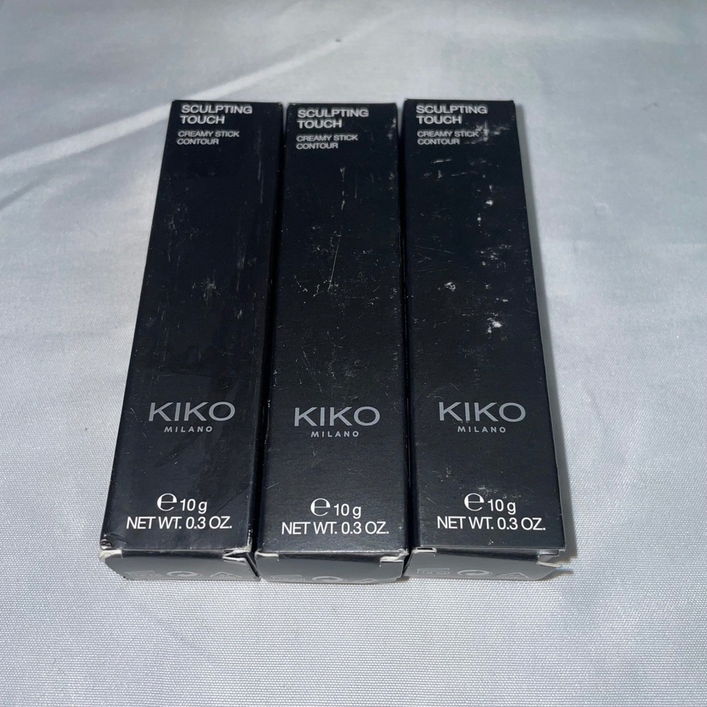 Kiko Milano Sculpting Touch Creamy Stick Contour‎ 10g 0.3oz Lot of 3